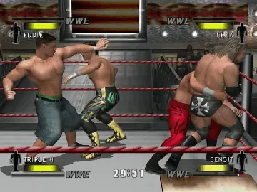 WWE Day of Reckoning screen shot game playing